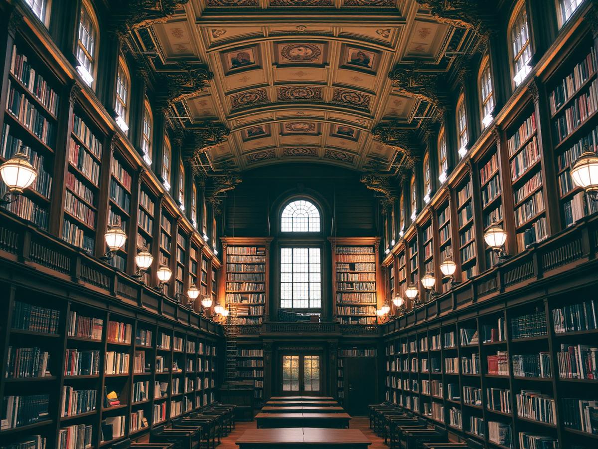 经典大学图书馆
